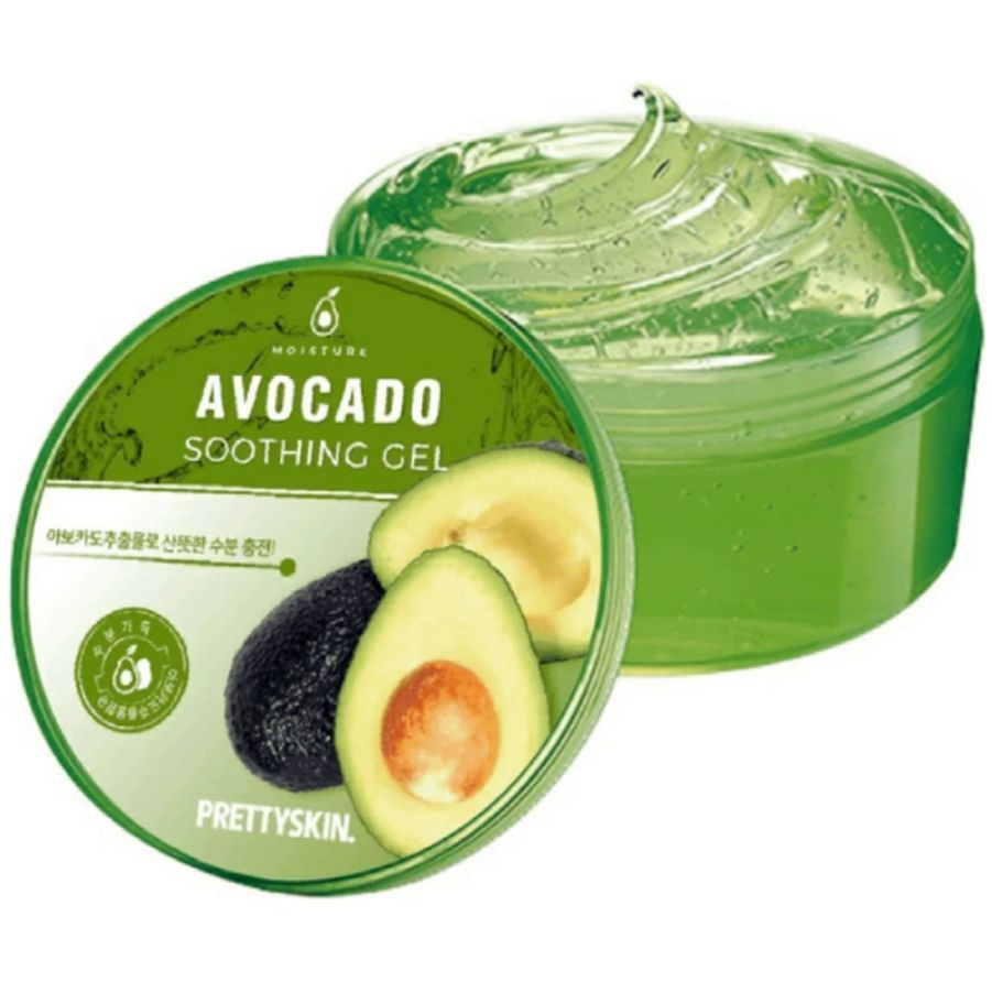Pretty Skin PSLAB Avocado Soothing Gel гель для лица и тела мультифункциональный с авокадо (300 мл.) #1