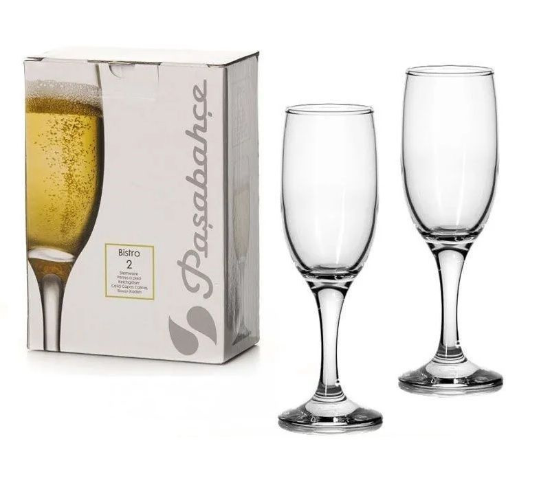 Pasabahce Набор бокалов для шампанского, 190 мл, 2 шт #1