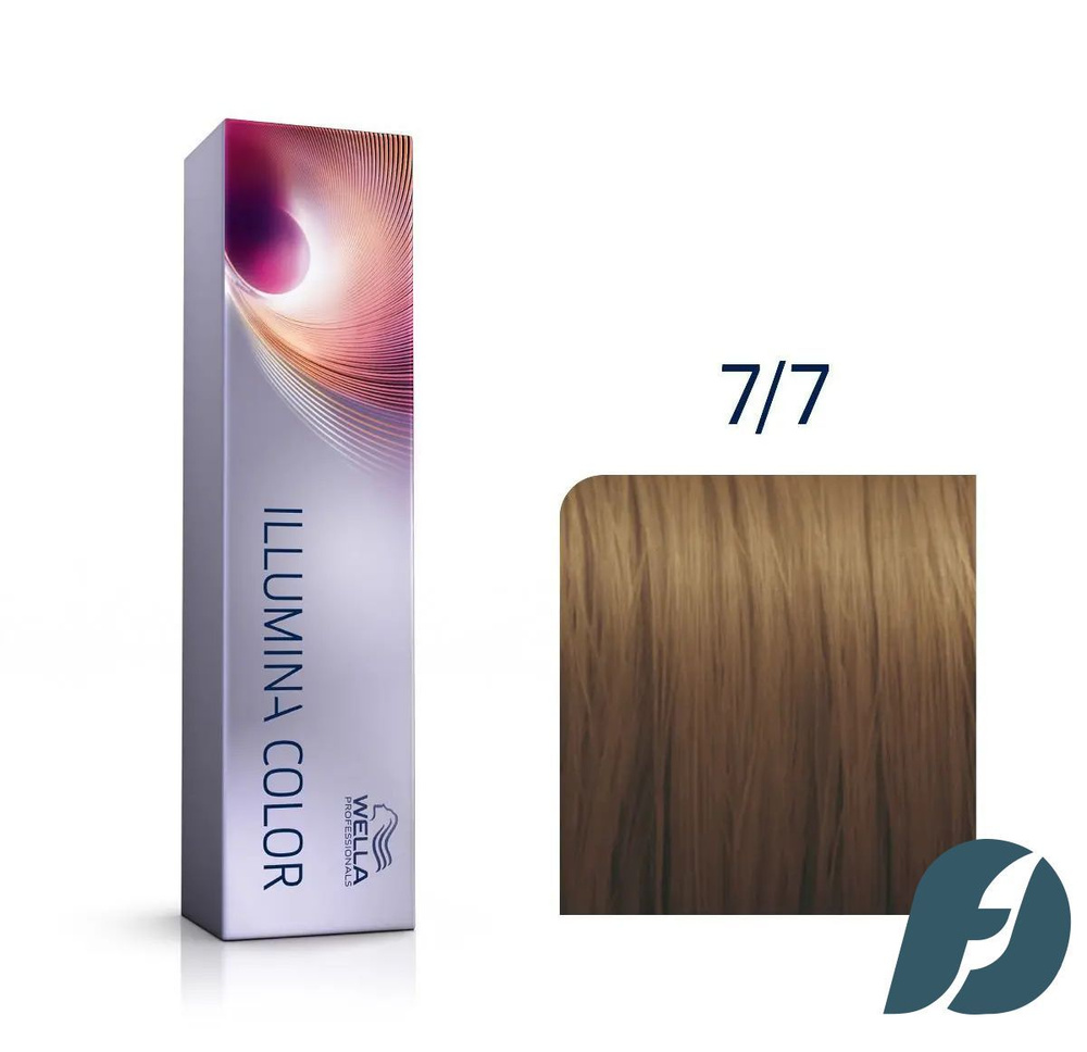 Wella Professionals Illumina Color Крем-краска для волос 7/7 Блонд коричневый, 60мл  #1