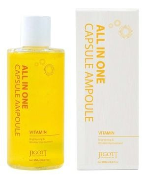 Мультифункциональная капсульная сыворотка для лица с витаминами JIGOTT All-In-One Vitamin Capsule Ampoule #1