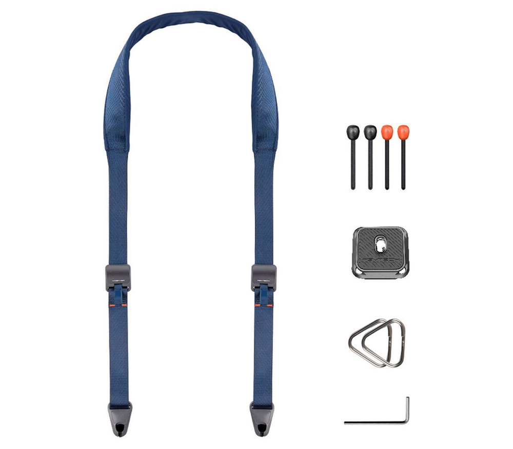 Наплечный ремень PGYTECH Camera Shoulder Strap, цвет Dark Blue #1