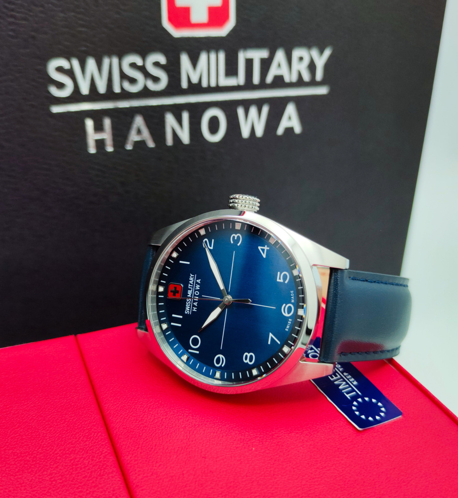 Часы наручные мужские Swiss Military Hanowa Driver SMWGA7000902 . Наручные кварцевые часы. Часы для мужчин #1