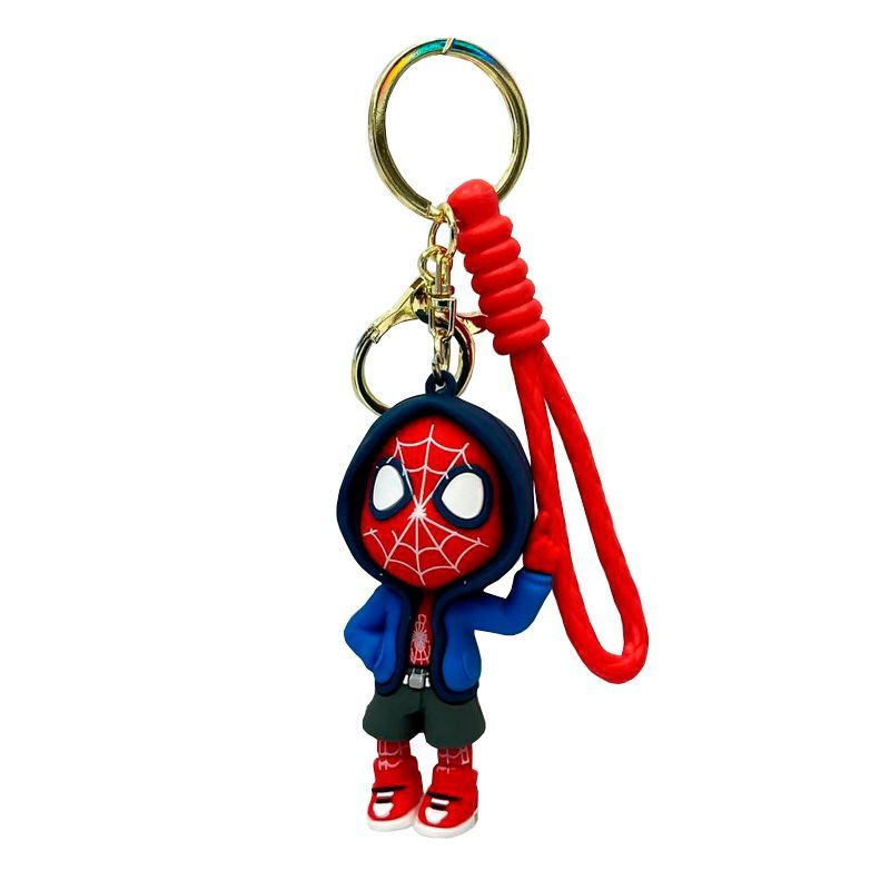 Брелок резиновый для ключей Spider-Man (Parker In the Hood) #1