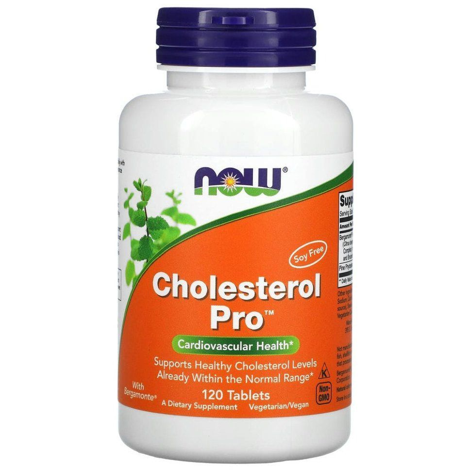 Now Foods Cholesterol Pro, Холестерол про - 120 таблеток #1