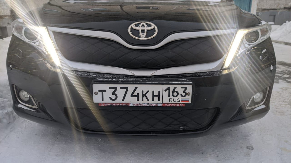 АВТОСТИЛЬ Утеплитель радиатора для Toyota Venza 2012 -2017 I Рестайлинг Комплект арт. Venza 2012 -2017 #1