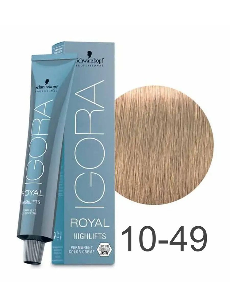 Schwarzkopf Professional Igora Royal Highlifts 10-49 Краска для волос ...
