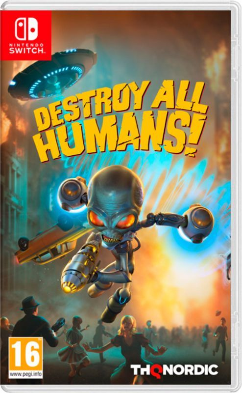 Игра Destroy All Humans! (Nintendo Switch, Русские субтитры) #1