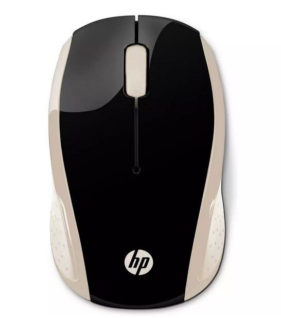 HP Мышь беспроводная Мышь HP 200, Silk Gold, USB #1