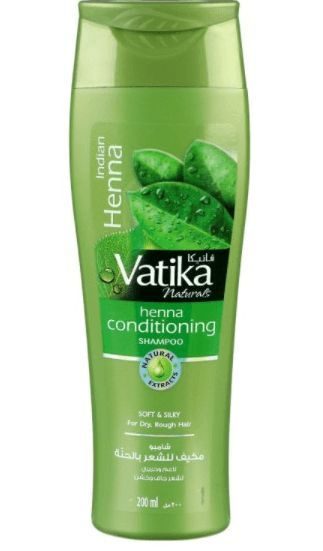 Шампунь для сухих волос с Хной, Дабур Ватика, Henna Shampoo Dabur Vatika, 200 мл  #1