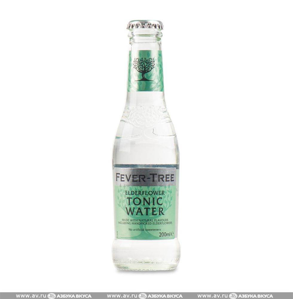 Напиток газированный Elderflower Tonic Water, Fever Tree, 200 мл, Великобритания -6 шт.  #1