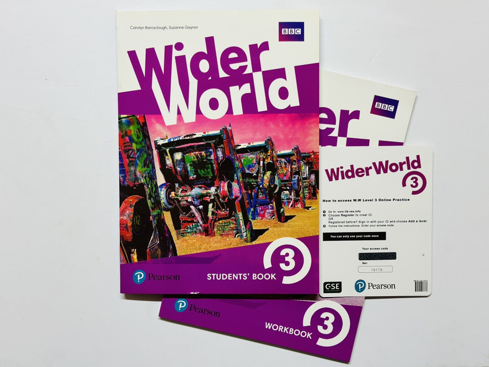 Wider World 3: Students Book + Workbook + CD #1