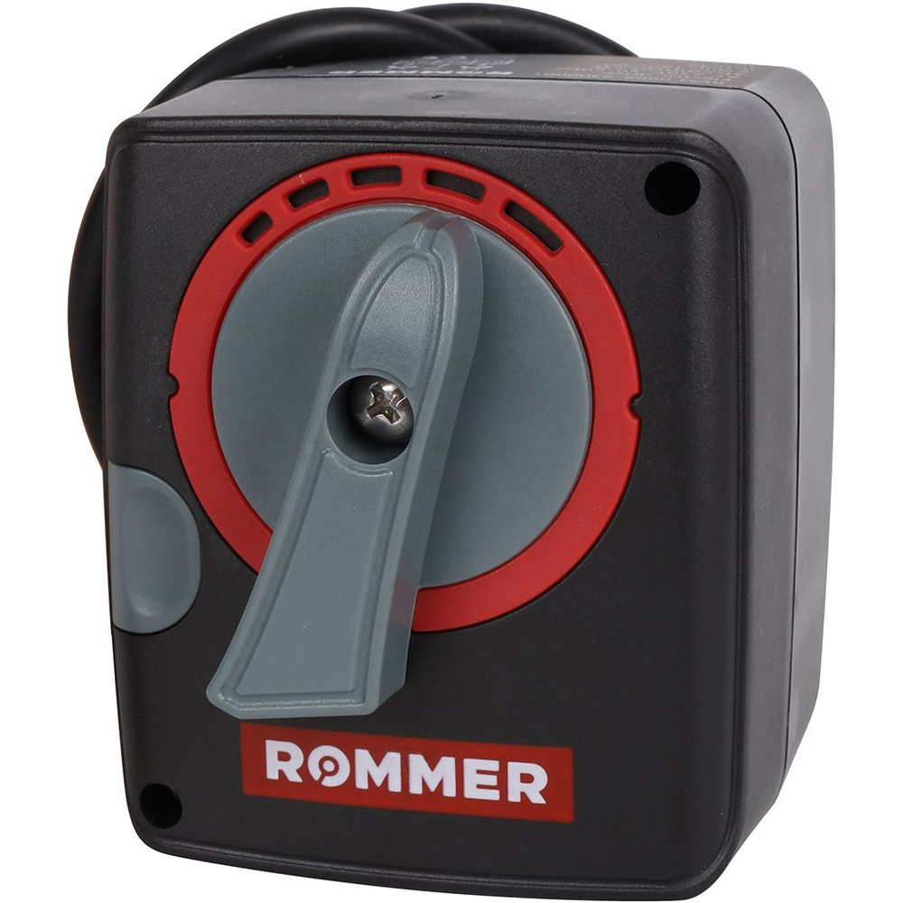 Сервопривод ROMMER 230V для смесительных клапанов, регулировка по сигналу 0-10V, 120сек/90  #1