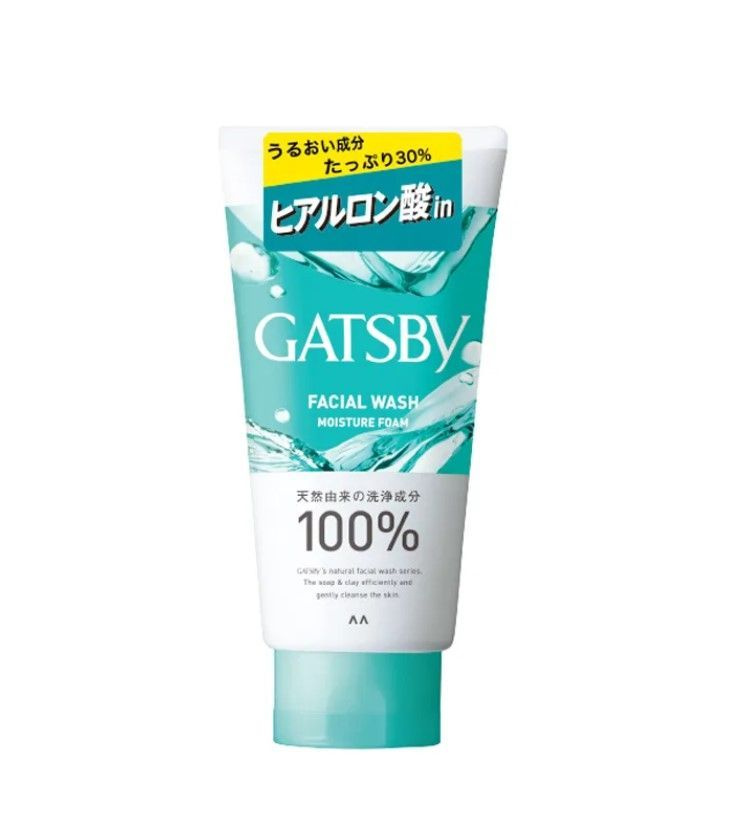 MANDOM Увлажняющая пенка для умывания мужской кожи c гиалуроновой кислотой Gatsby Face Wash Moisture #1