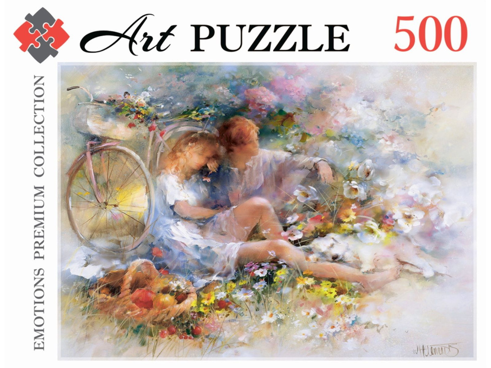 Пазл для взрослых Artpuzzle 500 деталей, элементов: Русская коллекция. Хаерантс В. Лето  #1