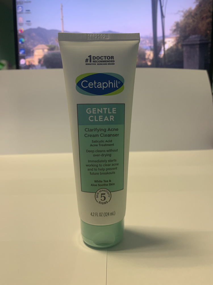 Cetaphil / Нежный очищающий крем от прыщей, 124 мл. #1