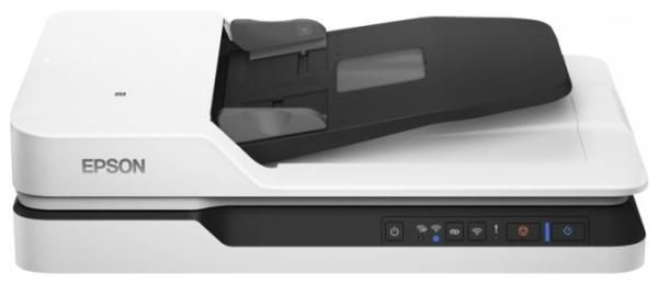 Epson Сканер WorkForce DS-1660W, белый #1