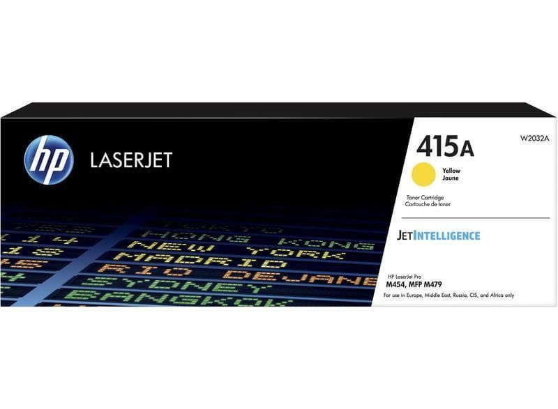 Картридж лазерный HP W2032A (415A) жёлтый, 2100 стр. для HP LJM454/ MFP M479  #1