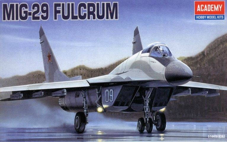 Academy сборная модель 12615 M-29 FULCRUM 1:144 #1