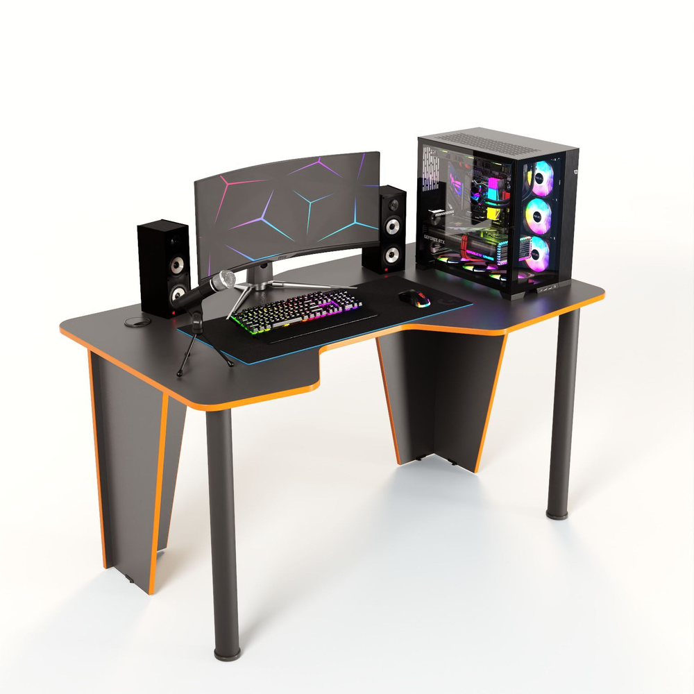 Gamer Comfort Игровой компьютерный стол SHIFT, 140х80х75 см #1