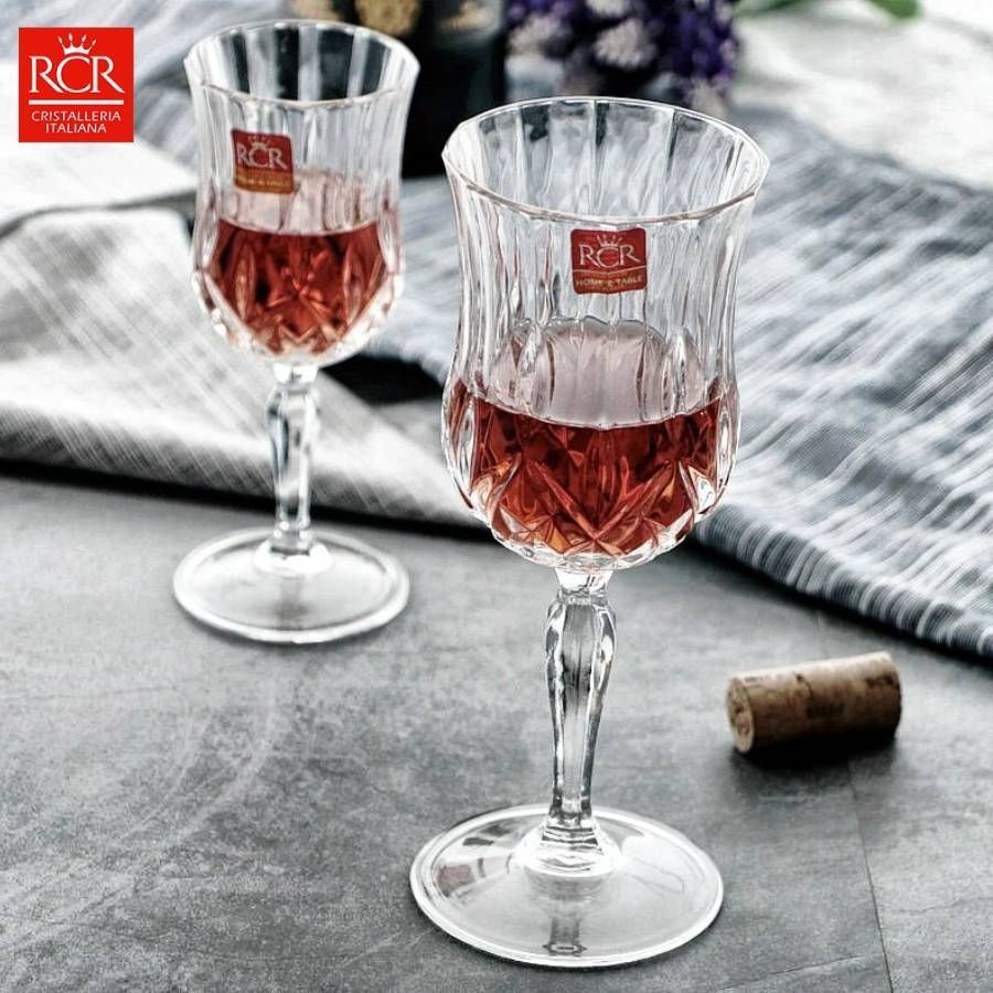 RCR Cristalleria Italiana Набор бокалов для красного вина, универсальный, 160 мл, 2 шт  #1
