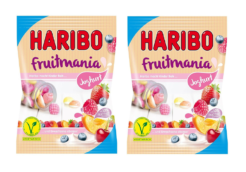 Мармелад Haribo Fruitmania Joghurt, 2 шт по 160гр #1