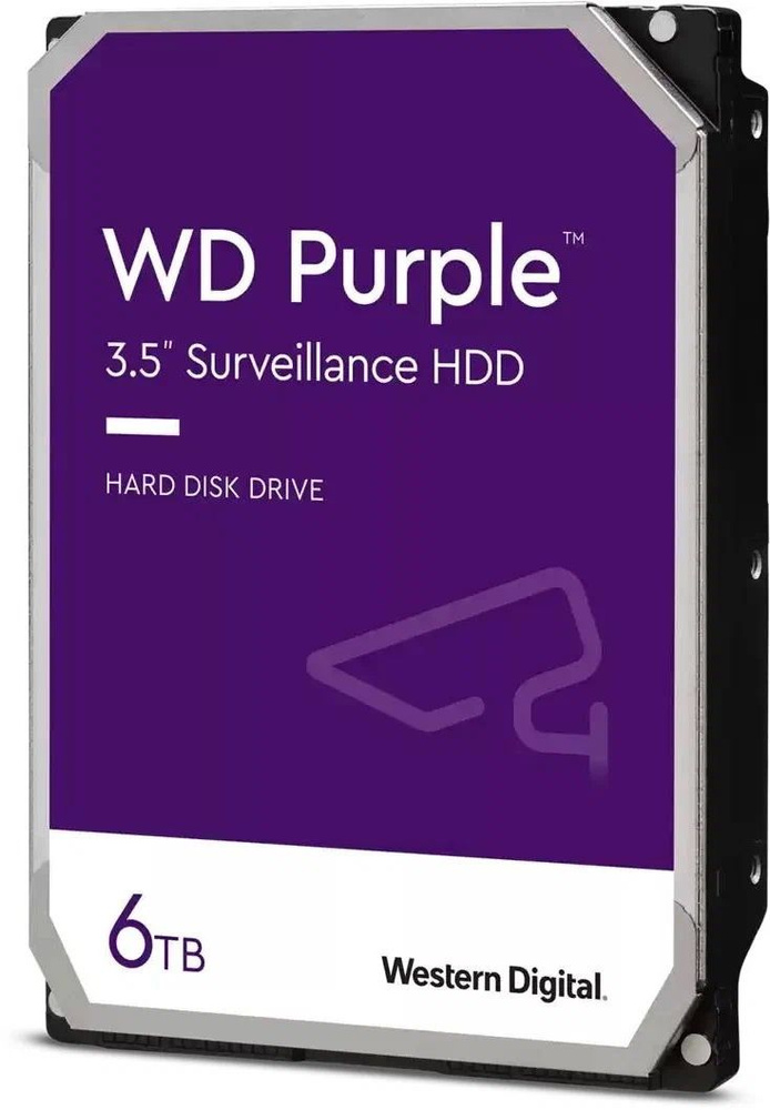 Western Digital 6 ТБ Внутренний жесткий диск (WD64PURZ)  #1