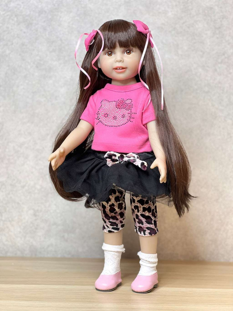 Кукла Реборн виниловая 45см в пакете (FA-444) #1