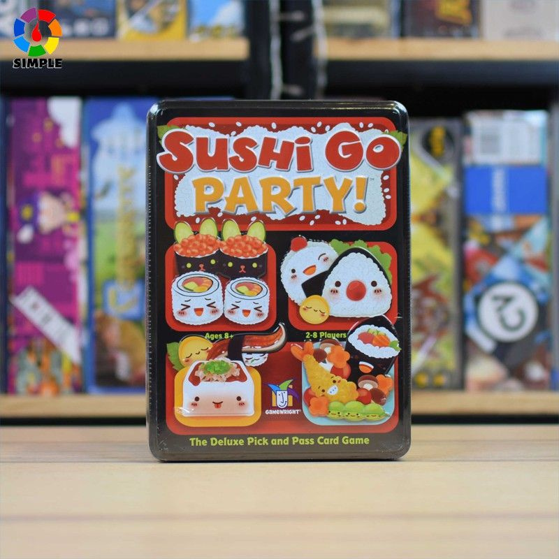 Sushi Go Party! Card Board Puzzle Game Family parent-child Gathering Adult Kids Gift Toys Game (Not a #1