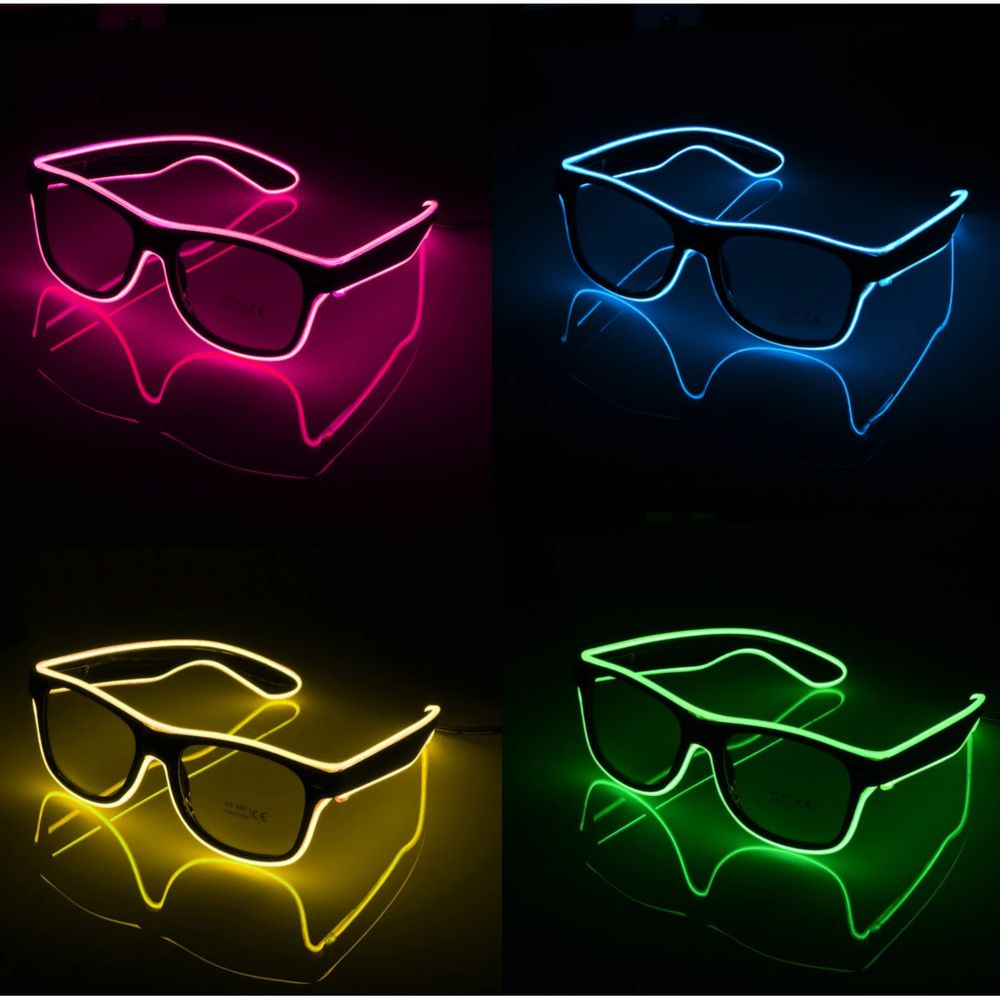 Светящиеся LED очки #1