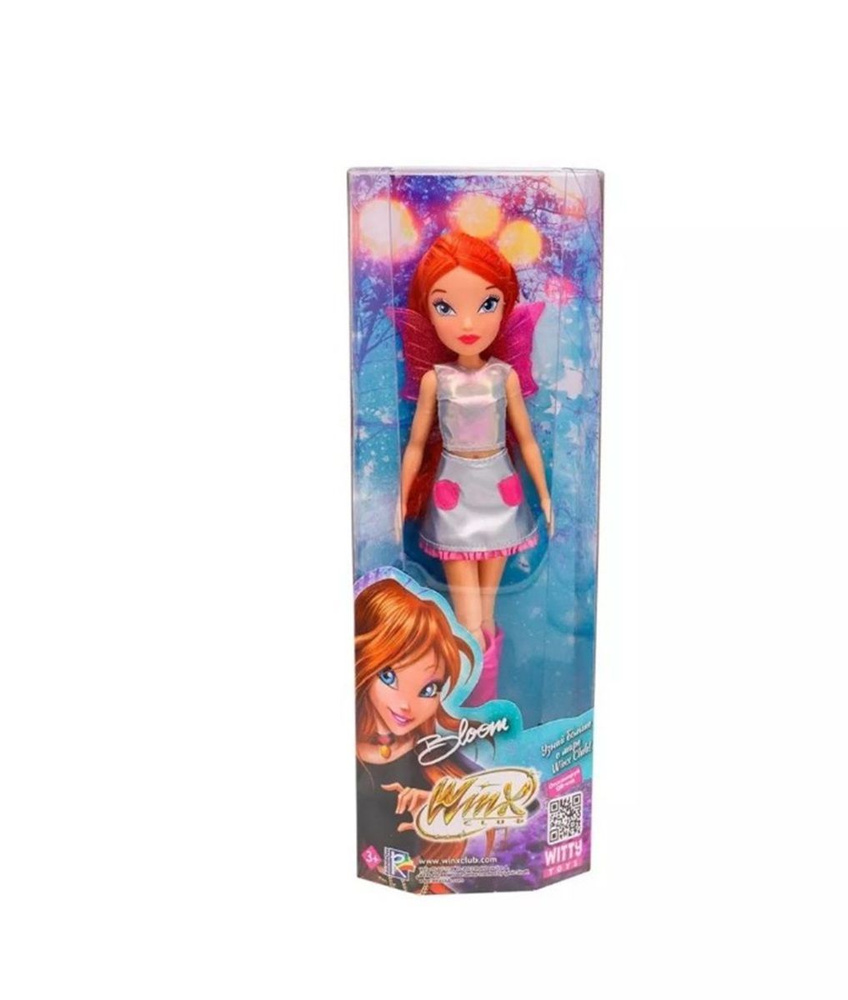 Шарнирная кукла Winx Club Космическая Блум, с крыльями, 24 см IW01292201  #1