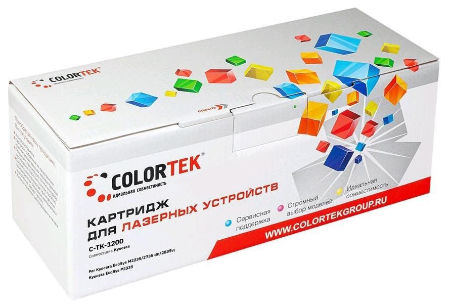 Тонер-картридж Colortek Kyocera TK-1200, совместимый #1