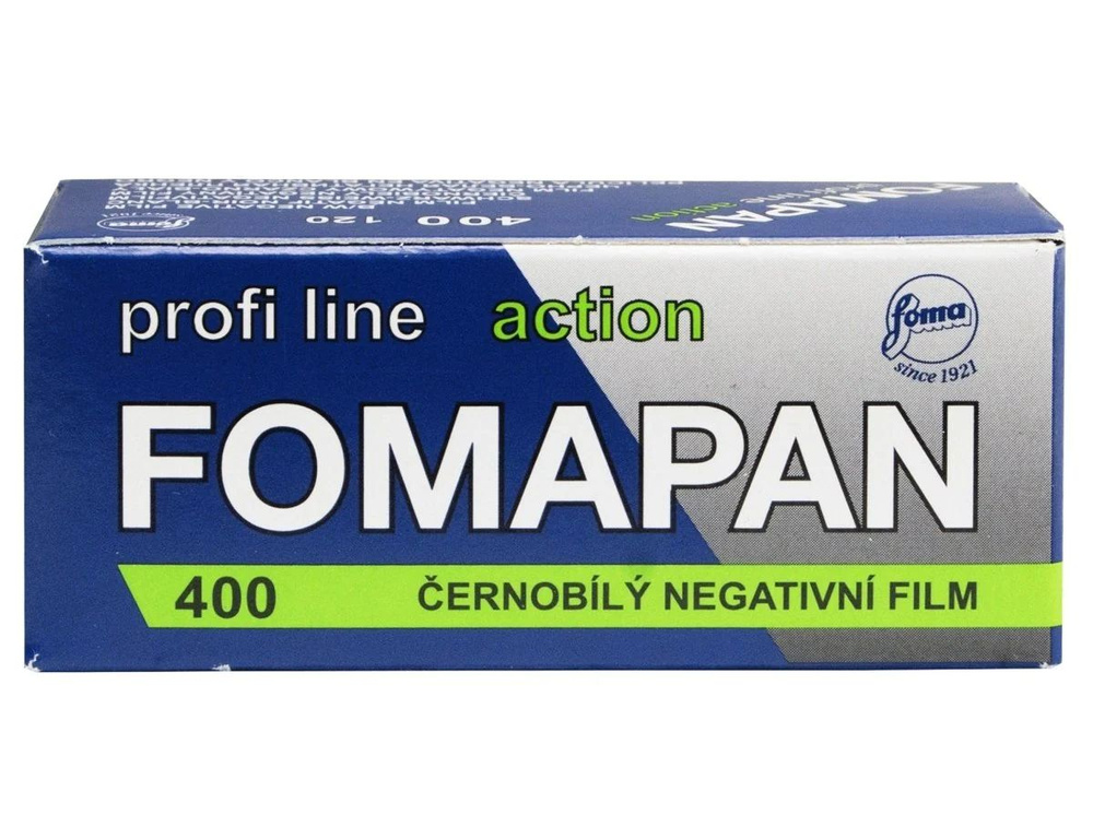 Фотопленка Foma Fomapan 400 Action profi line 120мм #1