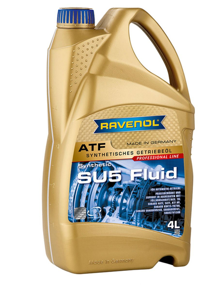 Масло АКПП RAVENOL ATF SU5 Fluid, 4 литра #1