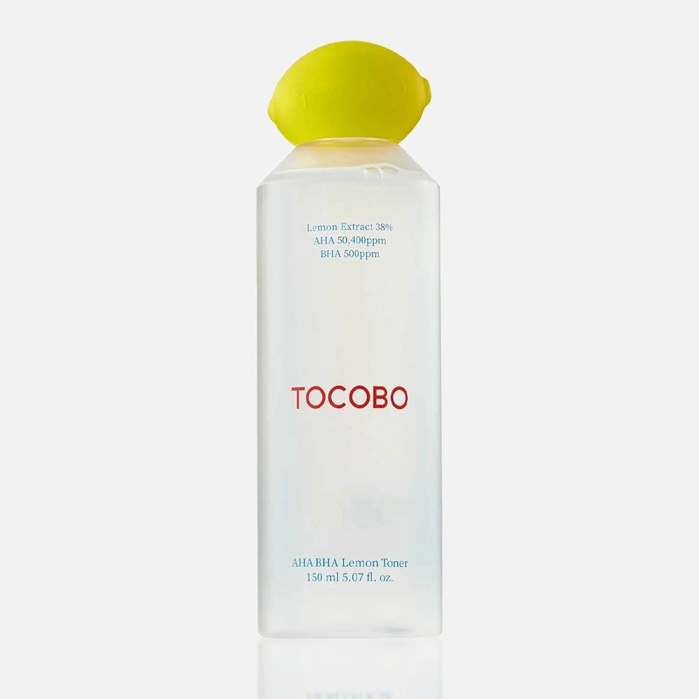 Тонер отшелушивающии с экстрактом лимона и кислотами Tocobo AHA BHA Lemon Toner 150 мл  #1