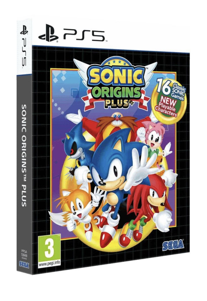 Игра Sonic Origins Plus-PS5 (PlayStation 5, Русские субтитры) #1