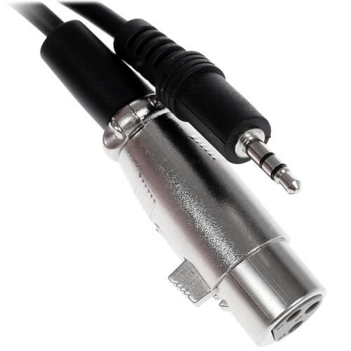 Кабель 3.5 mm jack - XLR, черный #1