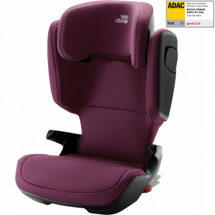 Автокресло детское Britax Roemer KIDFIX M i-SIZE Burgundy Red для детей от 3,5 до 12 лет, ростом 100-150 #1