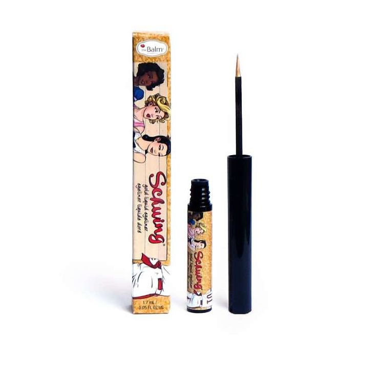 THEBALM Жидкая подводка для глаз Schwing, золотая 1,7 мл #1