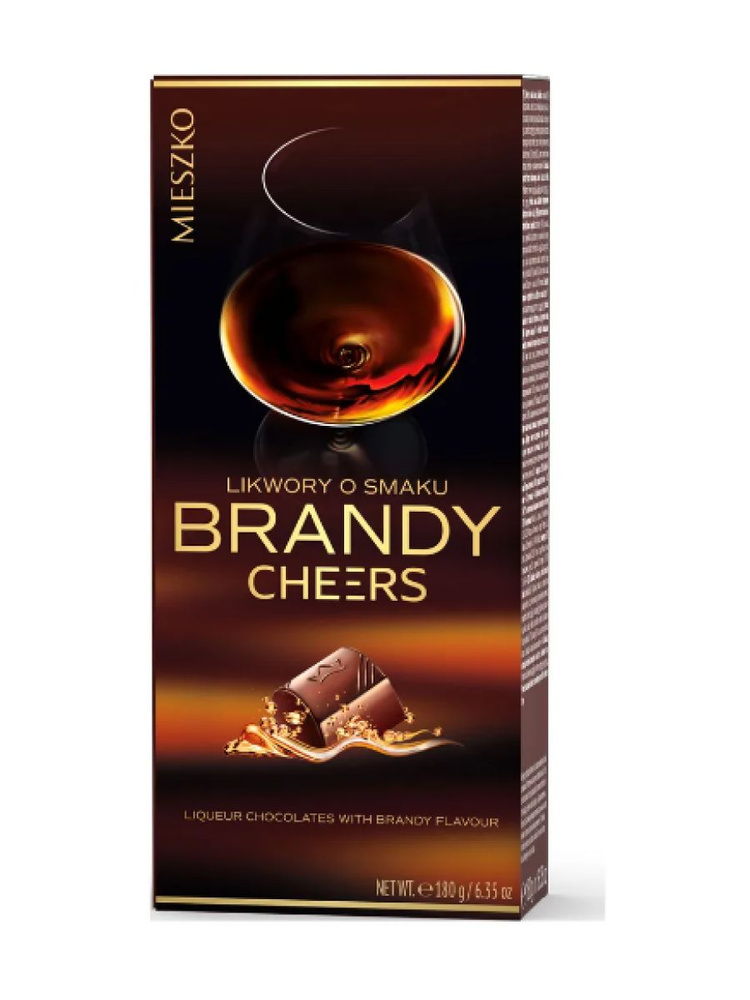 Конфеты MIESZKO Brandy Liqueur Chocolates, 180 г #1