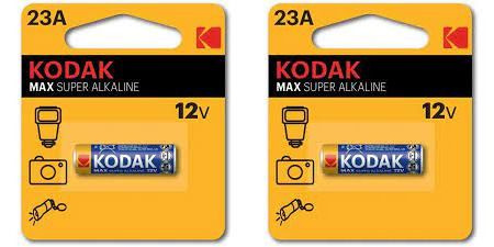 Kodak Батарейка 3LR50 (A23, MN21, K23A, LRV08 (LRV8)), Щелочной тип, 1,5 В, 1 шт  #1