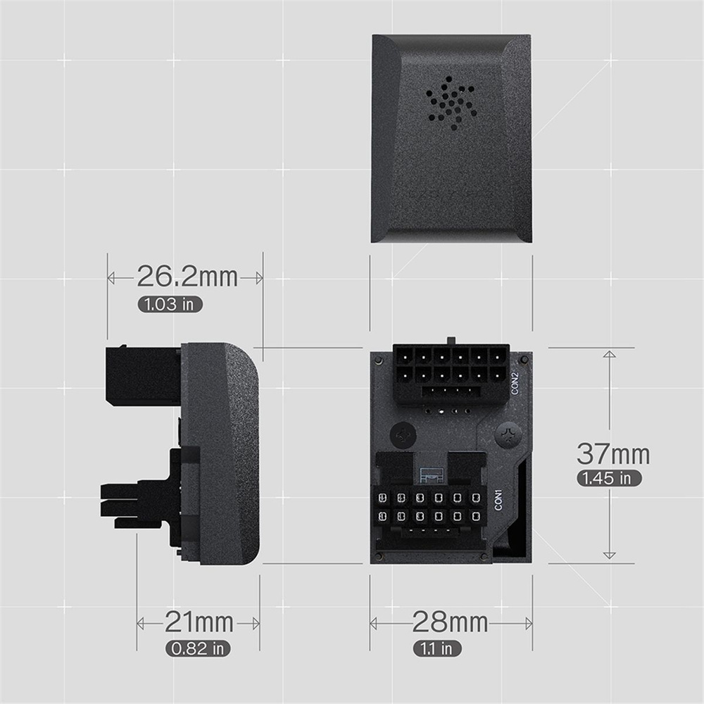 ATX3.0 12VHPWR 12+4 16Pin PCIe5.0 450W адаптер кабеля питания 180-градусные разъемы для RTX 4090 4080 #1