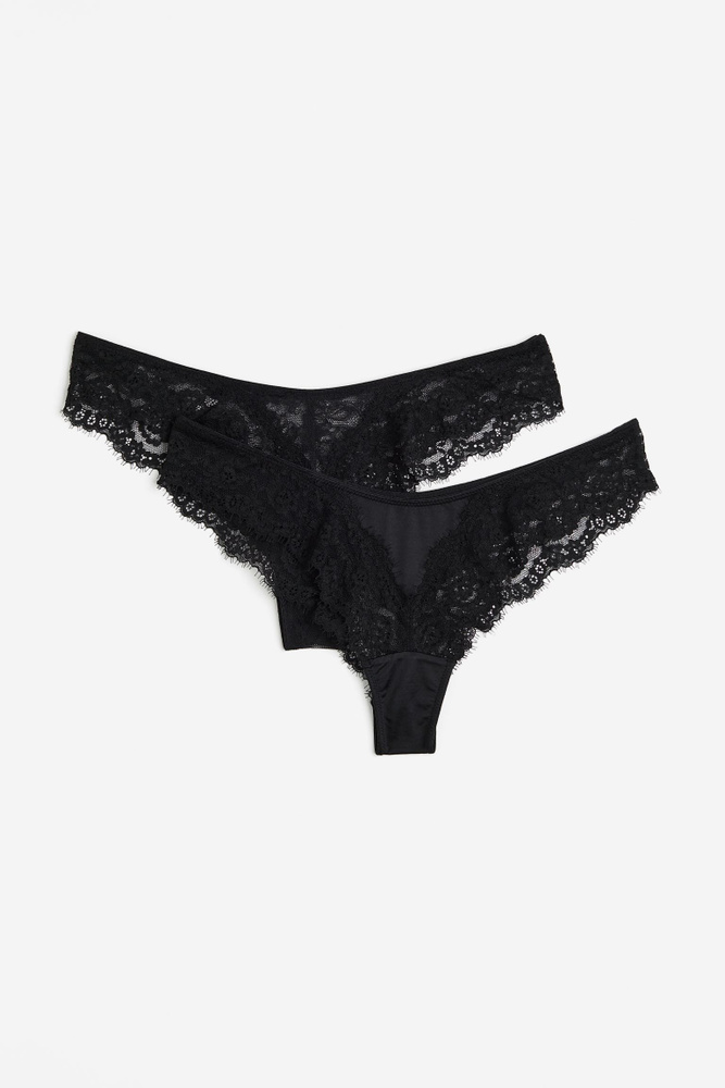 Комплект трусов бразильяна H&M Ladies Briefs, 2 шт #1