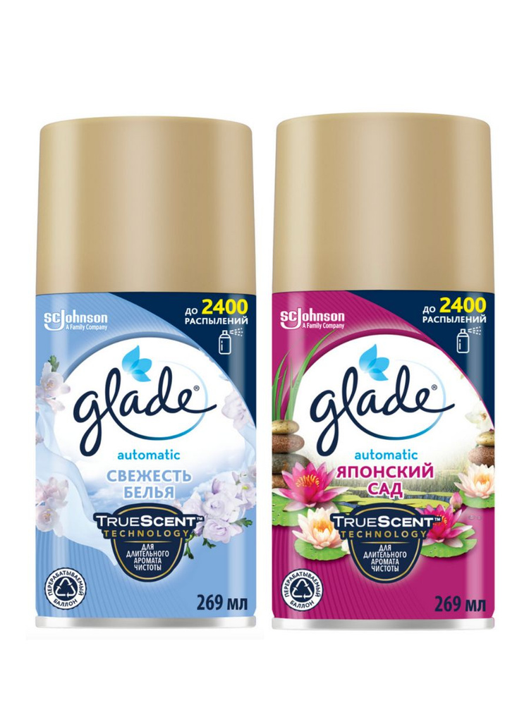 Glade сменный баллон Ассорти, 269мл, 2шт #1