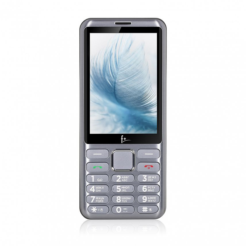 F+ Мобильный телефон S350 Light Grey, серый #1