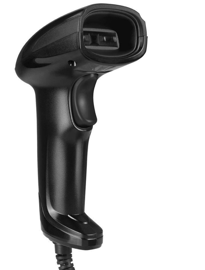 Проводной сканер штрих-кодов YHDAA 2D Wired Barcode Scanner YHD-1100D Black #1