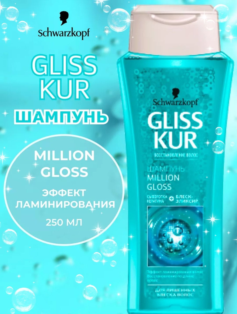 Gliss Kur Шампунь GLISS KUR Million Gloss 400 мл #1