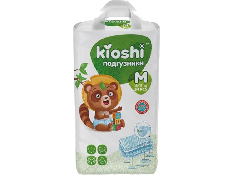 Подгузники Kioshi M 6-11 кг #1