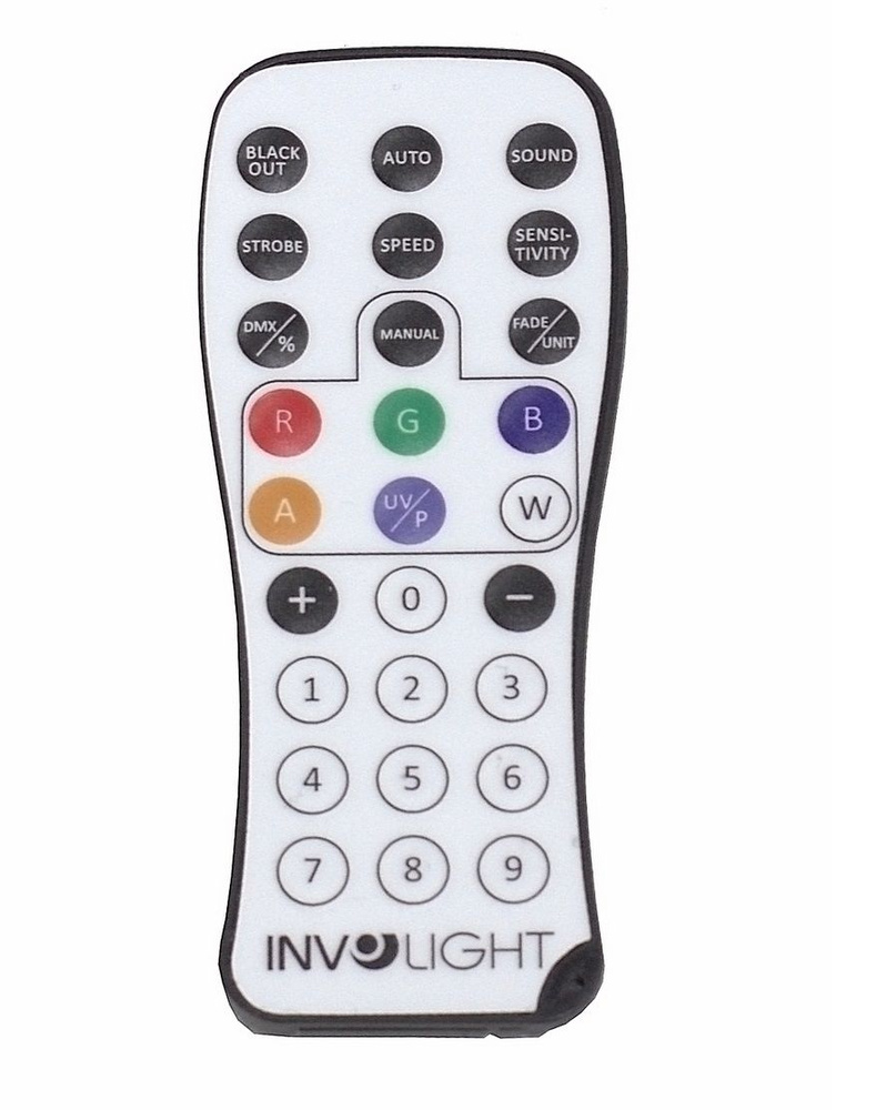 Involight IR REMOTE VENTUS пульт дистанционного управления для световых приборов Involight VENTUS  #1