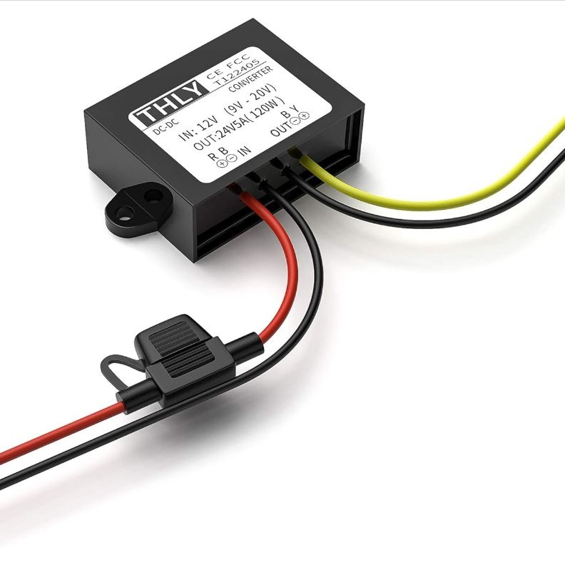 автомобильный повышающий Трансформатор DC 12В до 24В 5A 120W ...