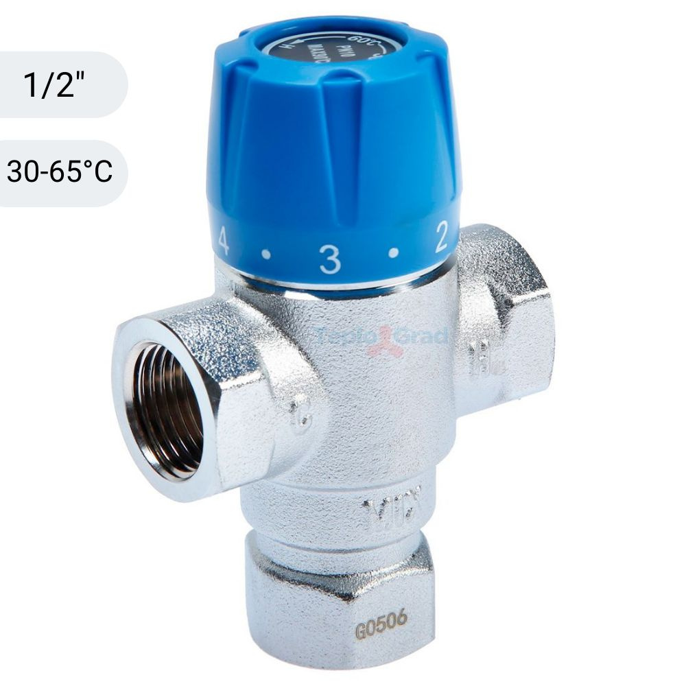 Термостатический смесительный клапан TIM TMV811-02 1/2 с антиожоговой функцией  #1